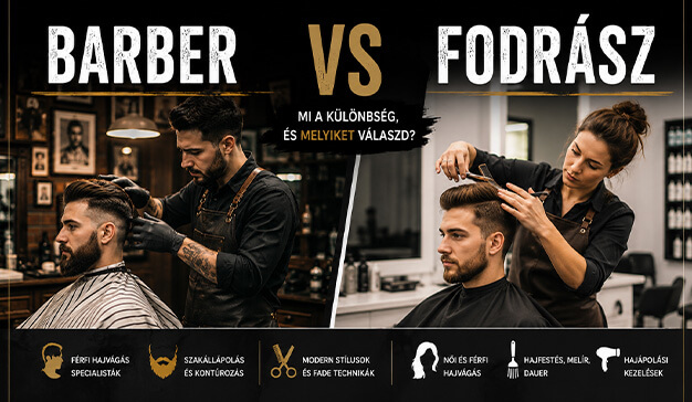borbély vagy fodrász különbségek?
