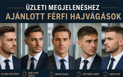 Üzleti megjelenéshez ajánlott férfi hajvágások – Stílus, ami magabiztosságot sugároz