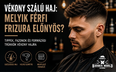 Vékony szálú haj: melyik férfi frizura előnyös?